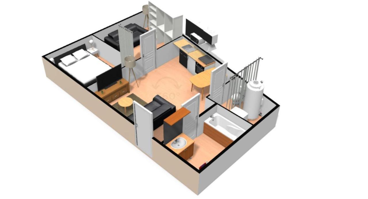 Appart'Hotel La Tour Kültér fotó